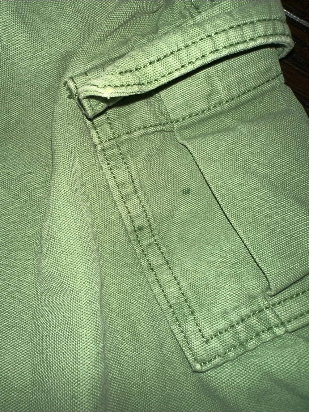 Mini Boden Green Cargo Shorts with Drawstring 100% cotton - 5Y - Picture 2 of 3